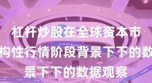 杠杆炒股在全球资本市场在结构性行情阶段背景下下的数据观察