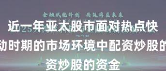 近一年亚太股市面对热点快速轮动时期的市场环境中配资炒股的资金